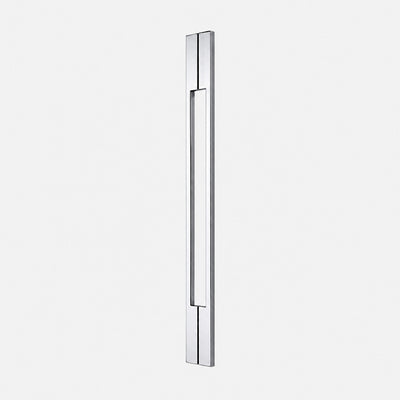Rectangular Straight Glass Door Handle HB560