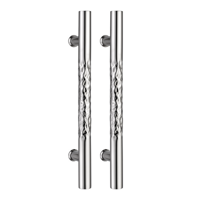 GripPRO Hammer Marks Ladder Glass Door Pull Handle HB-652