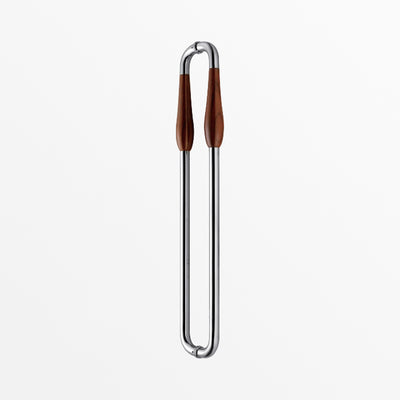 Wood Grip Antibacterial Stainless Steel Door Pull Handle HB258