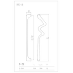 GripPRO Luxury Door Pull Handle HB-344