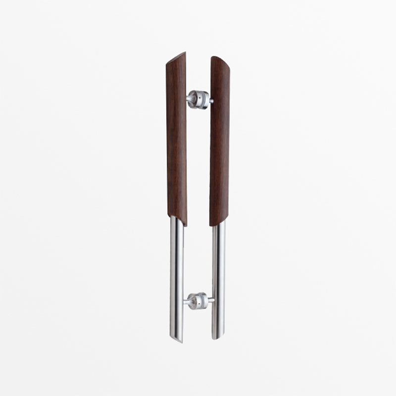 Antibacterial Wood Entrance Door Handle HB395