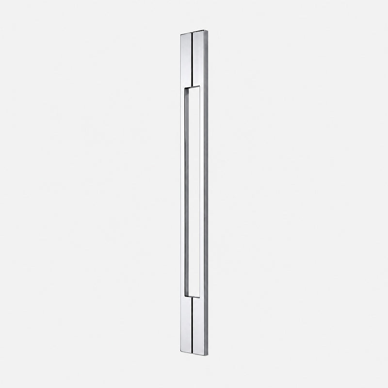 Rectangular Straight Glass Door Handle HB560