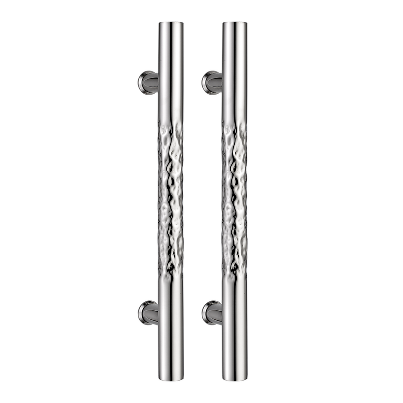 GripPRO Hammer Marks Ladder Glass Door Pull Handle HB-652