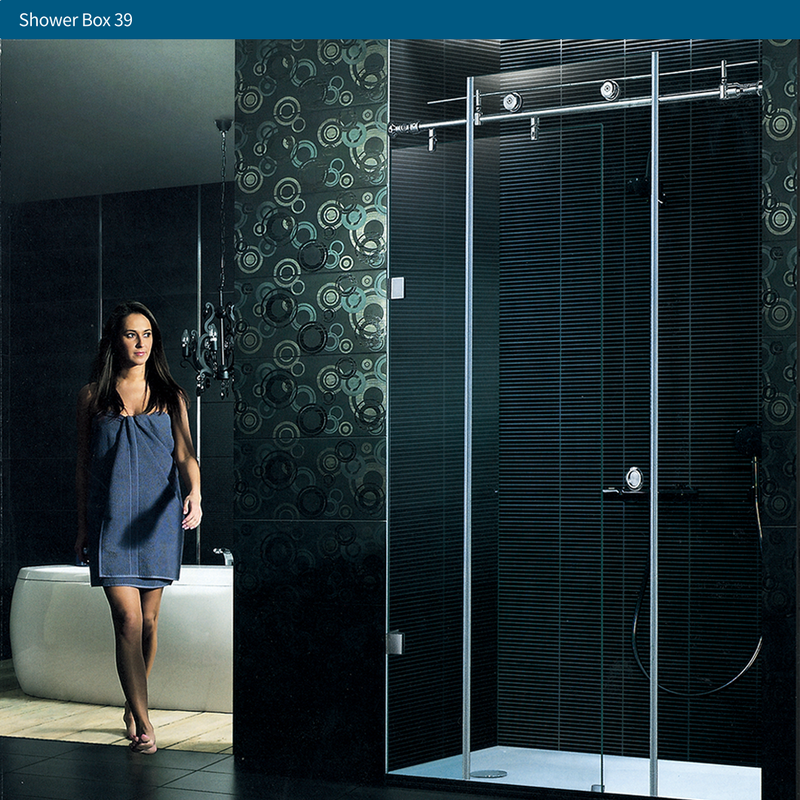 GripPRO Sliding Shower Door System