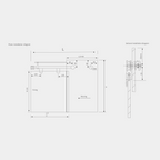 GripPRO Sliding Shower Door System
