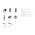 GripPRO Sliding Shower Door System