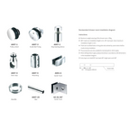 GripPRO Sliding Shower Door Hardware 76
